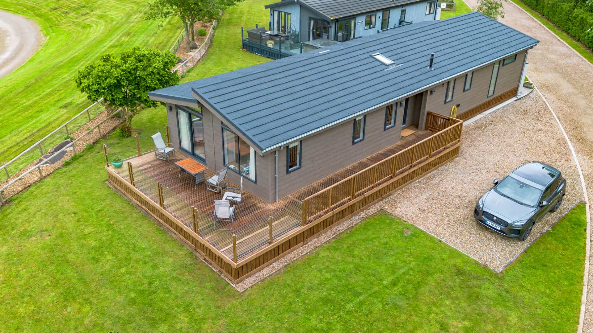 Park Home Decking - Dacre Lakeside Park In Brandesburton
